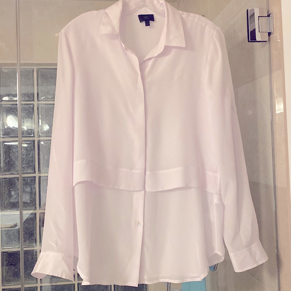 Banana Republic Silk Button Down